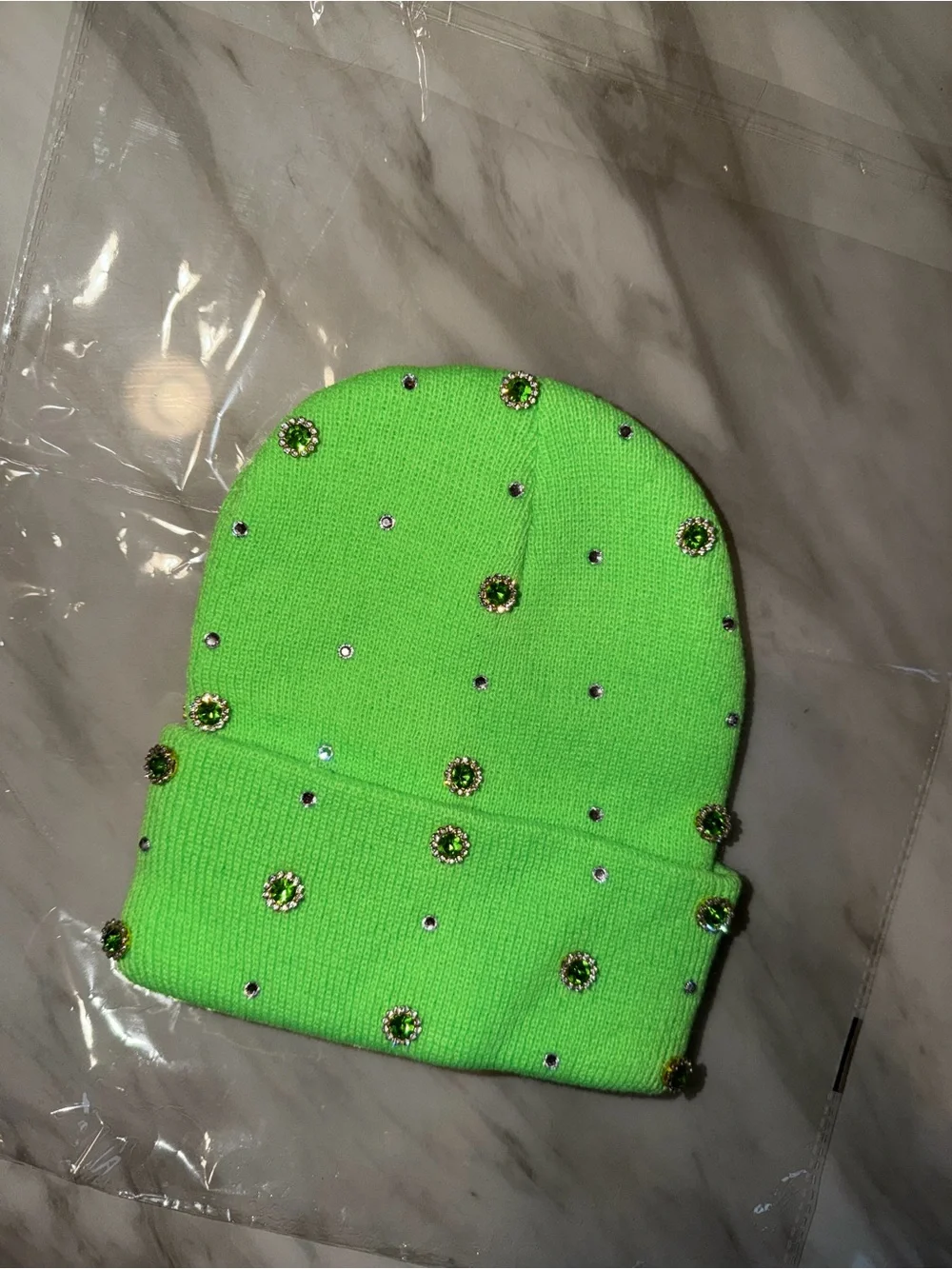 “Icy Lime” Beanie
